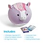 hand2mind BubblePlush Unicorn Yoga Ball Buddy, Multicolored (99032)~#|#~54DC4B54-B7A5-435B-9B54D28323F6BE8E_sc7