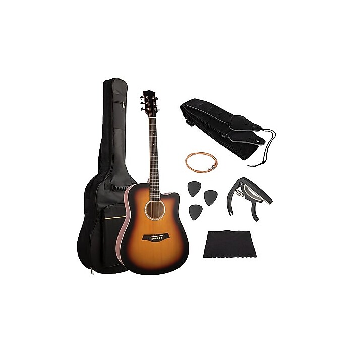 Hey! Play! 41" Acoustic Guitar Kit (80-TT0079-BR)