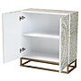 Baxton Studio Quintus 30"H Mother of Pearl Storage Cabinet, Mosaic Multicolor/White/Gold (240-13473-HiT)~#|#~54E0F293-3497-4FC1-BBFCEB09EA3E012C_sc7