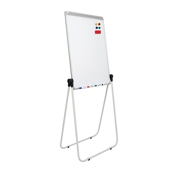 Charles Leonard Double Sided Magnetic Whiteboard Easel (AVT35800