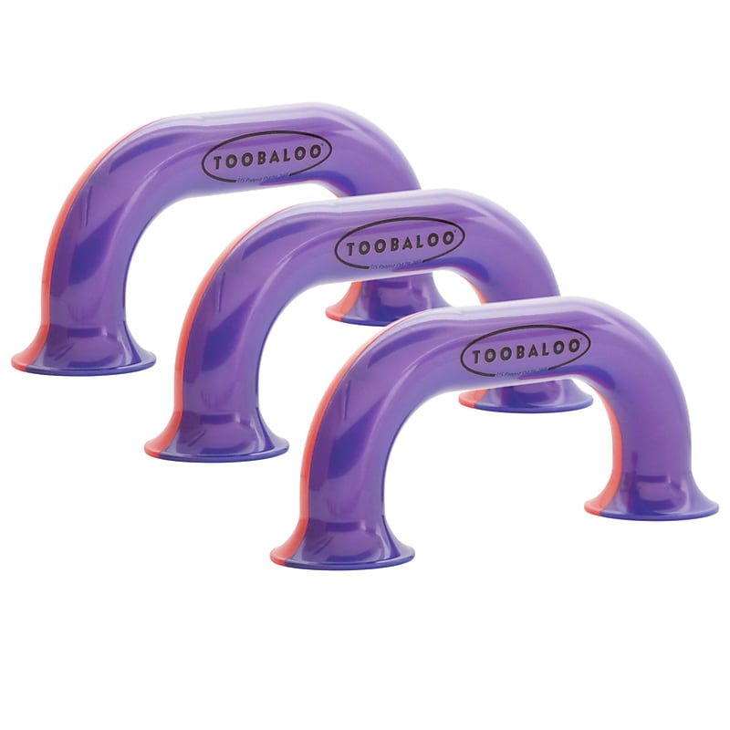 Learning Loft Toobaloo Phone Device, Red/Purple, 3/Bundle (LF-TBL01PR-3) image 1