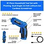 Apollo Tools Home Tool Set with 3.6V Li-Ion Cordless Screwdriver, 81 Pieces (DT2020)~#|#~54EB815F-90A8-4463-8EA0E0D90D1EB9C5_sc7