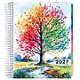 2027 Excello Brands 10.3" x 12.3" Weekly & Monthly Standard Planner, Paperboard Cover, Tree Seasons (DLX-CY27-0020)~#|#~54F5D0CA-9243-492C-83F046F767D2CA52_sc7
