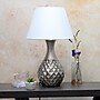 Elegant Designs Juliet Ceramic 20.47" LED Table Lamp, Metallic Silver (LT2041-MSV)~#|#~54FD1CE0-C694-4F78-A4C37E301C23F86E_sc7