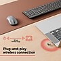 Staples TECH Wireless Ambidextrous Optical USB Mouse, Gray (ST63066)~#|#~54FD6A1D-F1F8-4EC3-B7A7AD681E640E42_sc7