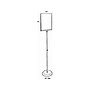 Azar Sign Holder, 11" x 17", Vertical, Freestanding, Clear/Silver Acrylic (300847)~#|#~54FEFF63-6C32-4A7D-BFADA863AD561E02_sc7