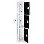 AdirOffice 72"H 3-Tier Black Storage Locker (ADI629-203-BLK-DL)~#|#~5502F9EB-1141-4C46-B3609166C4C0309A_sc7