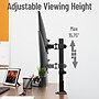 Mind Reader Adjustable Desk Mount for 13"- 32" Monitors, Black (ARMON-BLK)~#|#~55075167-65D6-44F4-9E2DF759F6D0D087_sc7