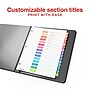 Staples Customizable Table of Contents Numeric Dividers, 15-Tabs, Multicolor (ST62989)~#|#~550DDA10-CAD6-4247-90B3040849601EAA_sc7