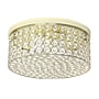 Lalia Home Glam 2 Light 12 Inch Round LED Flush Mount, Gold (LHM-2003-GL)~#|#~551457B5-F89A-4301-81DAA100A81B0873_sc7