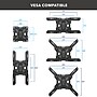Mount-It! Full Motion Height Adjustable Ceiling TV Mount, Fits 32" to 65" TVs, Holds 99 lbs., Black (MI-511)~#|#~5516AE16-0EE4-4A00-A8E7C2254233A142_sc7