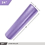 Jfit Foam Roller, Purple, 24" (WL24HDPL)~#|#~5519EA03-590B-488E-AAF7410FA1D7F904_sc7