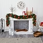 Nearly Natural Bow and Pinecone Artificial Christmas Garland, 9' (W1105)~#|#~551BC705-A0C4-4388-939C16ACE2D19041_sc7