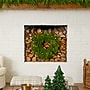 Nearly Natural Pre-Lit Artificial Real Touch Norfolk Island Pine Wreath, 20" (W1391)~#|#~5520B945-4E90-4BC7-B54D6716FD70428F_sc7