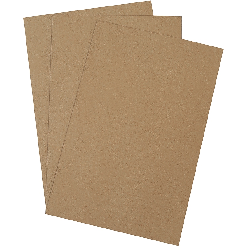 12" x 18" Chipboard Pads, Kraft, 420/Carton (CP1218) image 1