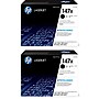 HP 147X Black High Yield Toner Cartridge, 2/Pack (W1470X-2PK-STP)~#|#~5528C954-E418-46A7-807F4AB7F7C55232_sc7