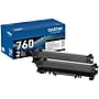 Brother TN 760 Black High Yield Toner Cartridge, 2/Pack (TN7602PK)~#|#~55292338-BE0F-4AFC-B824EBAE10DF6F11_sc7