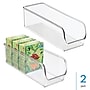 iDESIGN Stackable Plastic Accessory Tray, Clear, 2 Piece (28196M2)~#|#~552E0162-B2F0-40B3-B8D367F75577B076_sc7