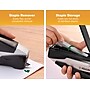 Bostitch InPower+28 Reduced-Effort Desktop Stapler, 28-Sheet Capacity, Staples Included, Black/Silver (ACF1110)~#|#~552F0027-02B5-415C-AE7E47C824F71011_sc7