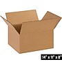 11" x 8" x 14" Shipping Boxes, Brown, 25/Bundle (14118)~#|#~55326082-97C5-4C81-A85E9E35E0500952_sc7