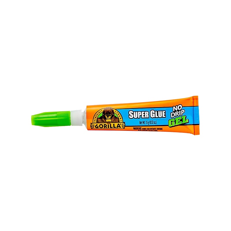 Gorilla No Drip Gel Super Glue, 0.53 oz. (109804) image 1