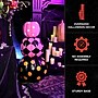 Haunted Hill Farm 2.4-Ft. Polka Dot Checkerboard Summerween Pumpkin Stack Halloween Decoration (HHRS028-0PMP-MLTSW)~#|#~55344EB1-CF0A-4E95-B9170CE3CA07B7B7_sc7