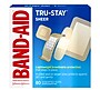 Band-Aid Tru Stay Sheer Adhesive Bandages, Assorted Sizes, 80/Box (117134)~#|#~55349FF2-E13F-4804-B8FF279BF65E9AE0_sc7