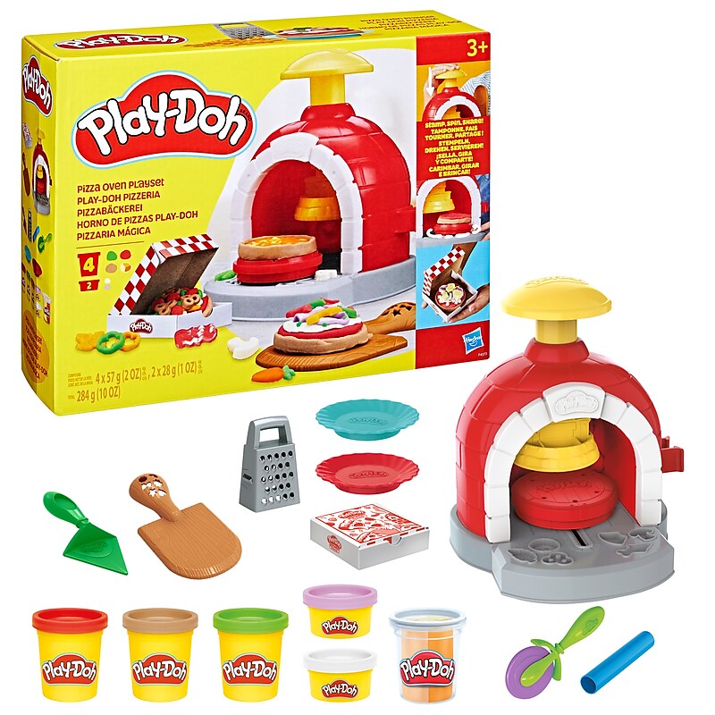 Play-Doh Kitchen Creations Pizza Oven Playset (F4373) image 1