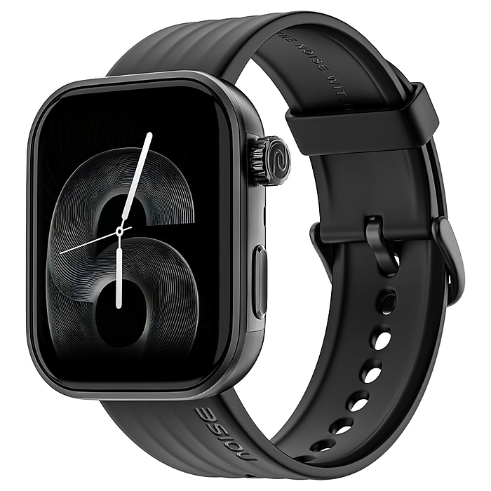 Noise Pro Intelligent AI Smart Watch, Black (NSW435BL) Staples