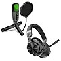 Delton M320 RGB Condenser Microphone and ANC Bluetooth Computer Headphones Podcast & Recording Kit, Black (DRU3000BD3)~#|#~5538E0A7-1EAB-4721-B36874408BE294C6_sc7