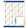 Avery Square Integrated Cards, Matte White, 100/Pack (19479371091)~#|#~55394DE2-9E68-4491-B4A033A05D992F7A_sc7