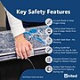 United Commercial 38" Rotary Paper Cutter with Stand and Catch Tray, Silver/Black (RT37S)~#|#~553D4436-B229-458B-80D31FDDC413CD19_sc7
