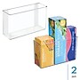 iDESIGN Adhesive Organizers, Clear, 2/Set (27933M2)~#|#~553DCFD6-A5F1-49D1-9F5697F93809F526_sc7