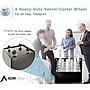 AdirOffice 50-Slot Mobile Roll File, 28.5"H x 30"W x 15.75"D, Black (626-BLK-KIT1)~#|#~5545CEE8-161F-4341-977AF8C9E51CC626_sc7