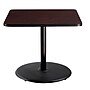 NPS CT Series 36" Square 30" Height Cafe Table, Round Base, Black Frame/Mahogany Top (CT33636RDPBTMMY)~#|#~5547EFCC-D6F9-4CB8-B2A89017E8F80296_sc7