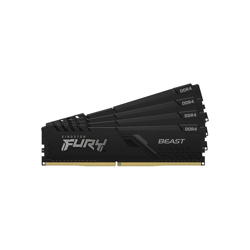 Kingston FURY Beast 32 GB (4 x 8GB) DDR4 SDRAM Memory (KF436C17BBK4/32) image 1