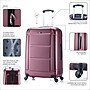 InUSA Pilot 28" Hardside Suitcase, 4-Wheeled Spinner, TSA Checkpoint Friendly, Wine (IUPIL00L-WIN)~#|#~554A5DD9-E1C6-4568-977EF213280A6DBD_sc7