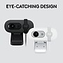 Logitech Brio 100 HD 1080p Webcam, 2 Megapixels, Off-White (960-001616)~#|#~55502E04-4F5C-4A7B-B12850A64B6FDAFA_sc7