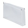JAM Paper Premium Plastic Filing Envelope with Zipper Closure, Clear, 3/Pack (921Z1CLX3)~#|#~5551854F-0685-4A8A-8873AA68E1D32978_sc7