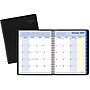 2026 AT-A-GLANCE QuickNotes 7" x 8.75" Monthly Planner, Faux Leather Cover, Black (76-08-05-26)~#|#~5552DEE0-4484-4EDF-B0F3036E17C62B2D_sc7