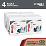 WypAll PowerClean X80 Nylon Cleaning Wipers, 12" x 12.5", White, 50 Wipers/Box, 4/Carton (41026)~#|#~55570E56-B959-4131-A4D7134BC72EBFC3_sc7
