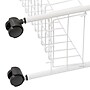 Household Essentials Slimline 3‑Shelf Utility Cart with Steel Frame and Rolling Casters, White (HH05121)~#|#~555B6A12-55B2-4F88-90223F2F6AACDDCB_sc7