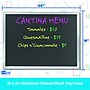 Flipside Dry-Erase Blackboard, Aluminum Frame, 2' x 1.5' (17921)~#|#~555F3BD4-8A35-4EDE-A12D110E1F52455C_sc7