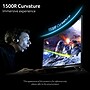 Acer Nitro 27" Curved FHD 180 Hz LED Gaming Monitor, Black (ED273 S3BIIP)~#|#~5563A6D0-5AAE-434B-BF274DA054841E4F_sc7