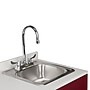 Viva Comfort 36.75'' H x 72" L Medical Cabinet with Right Sink, 6-Doors, 3-Drawers, Claret (902BASE72RSCL)~#|#~55641E8B-D1FA-48AC-91511C041BA71FF8_sc7