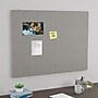 Staples Fabric Bulletin Board, 4' x 3' (ST62832)~#|#~55668C14-FC62-4DB5-84B9B397C22A4D4A_sc7