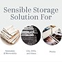 Snap-N-Store Vinyl Record Storage Container, Paperboard, Black (SNS01790)~#|#~55675B82-4A5C-4635-A3DC383659474818_sc7