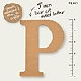 Plaid MDF Letters, 5", Brown Oxide, 12/Pack (PDE63569-12)~#|#~55691C0A-03AA-4D01-AB3910070864E012_sc7
