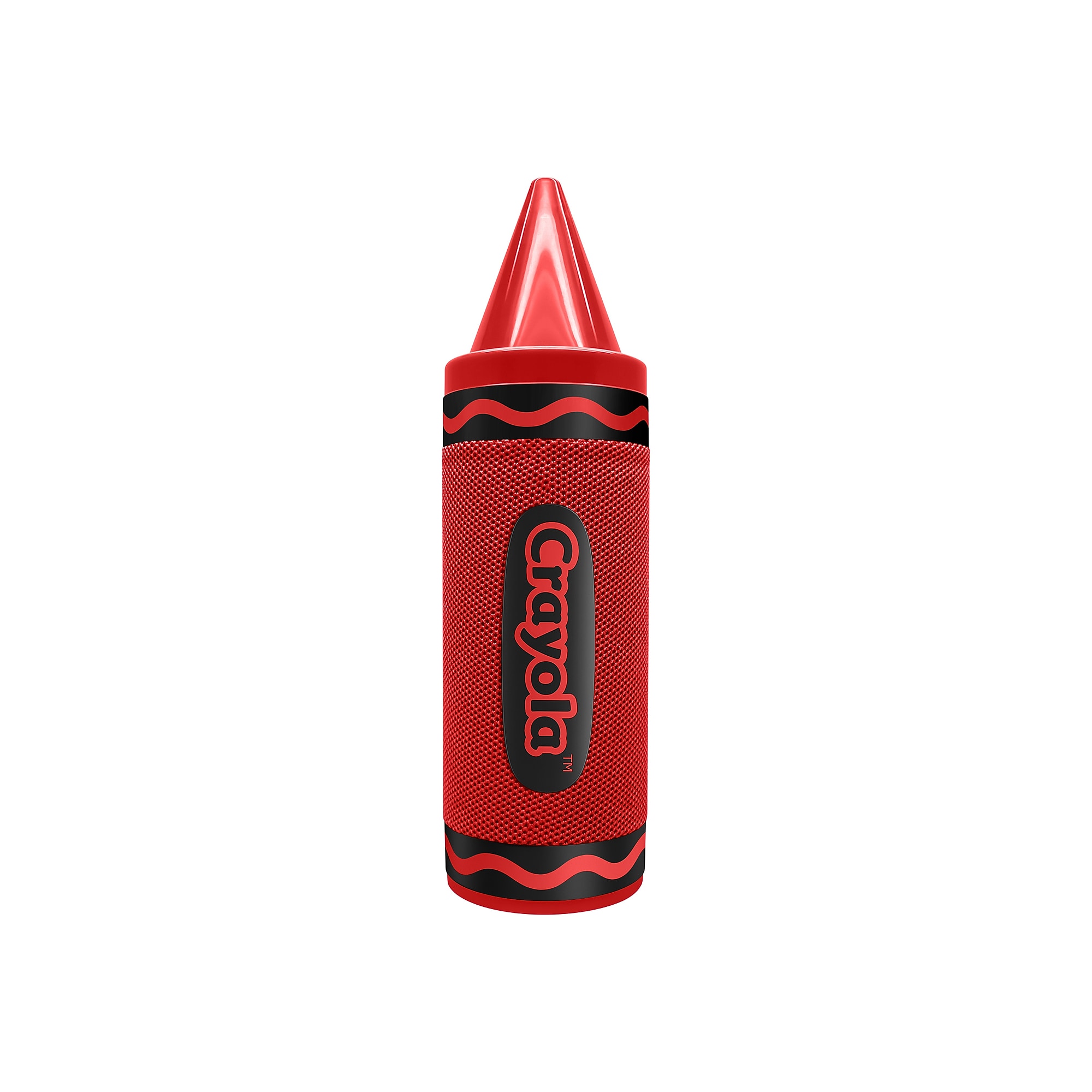 Crayola Wireless Bluetooth Portable Crayon Speaker with FM Radio, Red (CBT450R) Sansujyuku sansujyuku.com