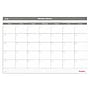 Staples 24" x 36" Monthly Dry-Erase Undated Wall Calendar, Reversible, White/Gray (ST60365-25)~#|#~556B51EF-AA8E-42F2-94BEF031866C1E5A_sc7